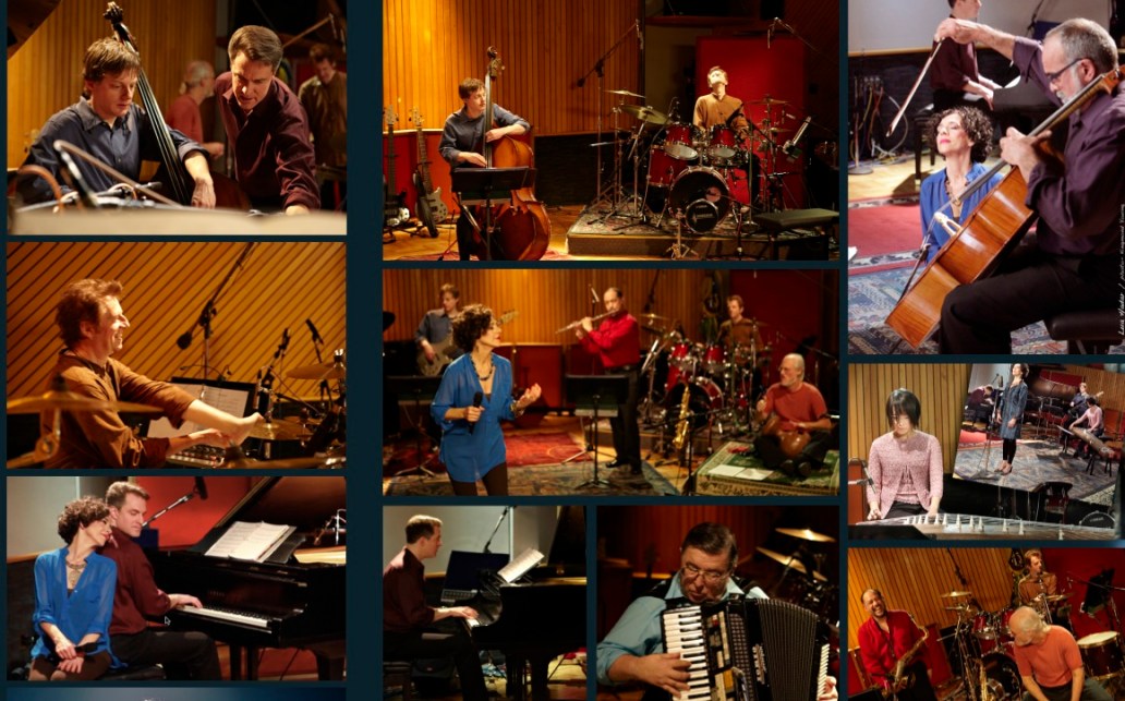 Lua Hadar with band Twist